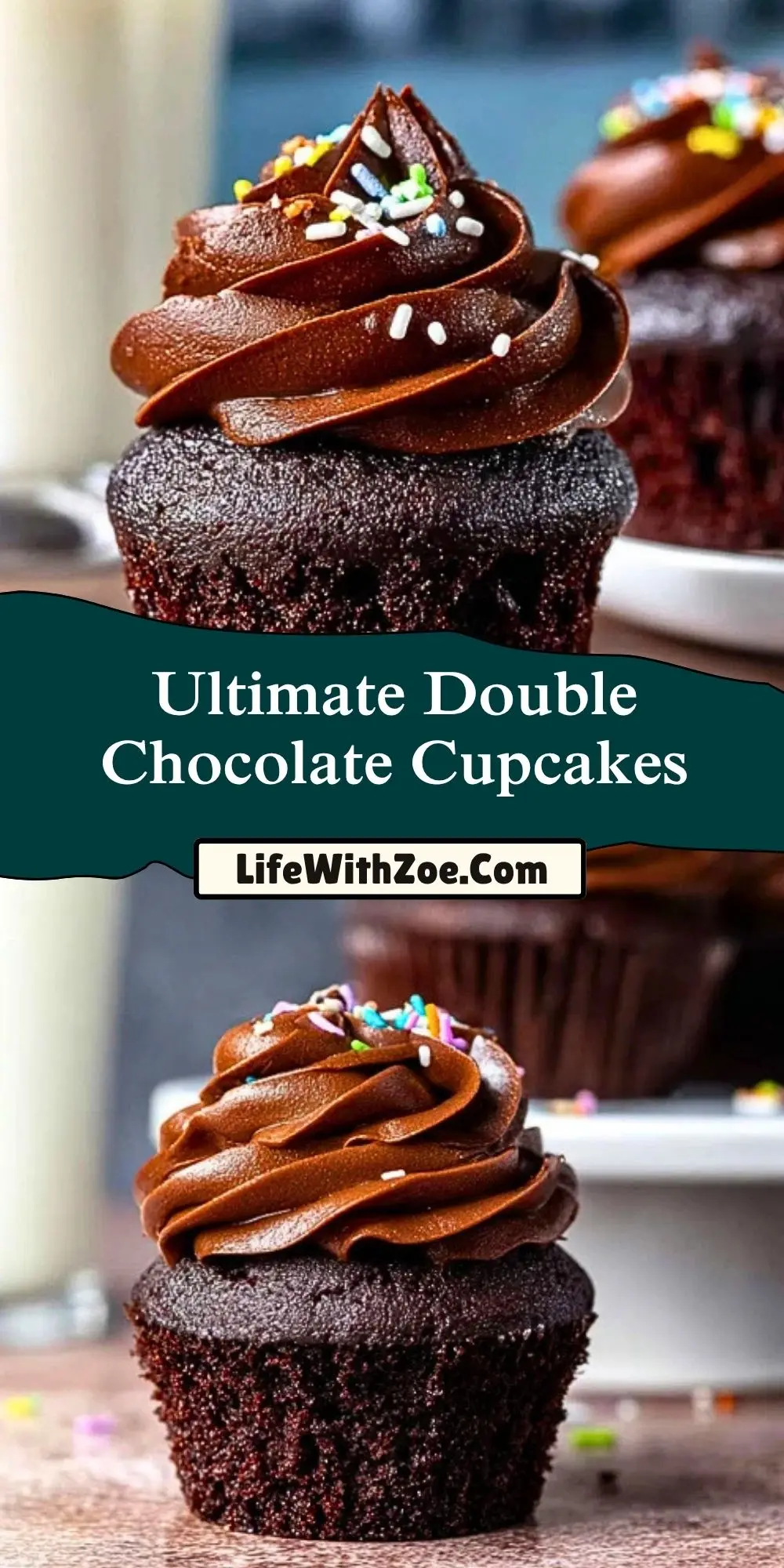 Ultimate Double Chocolate Cupcakes (2)