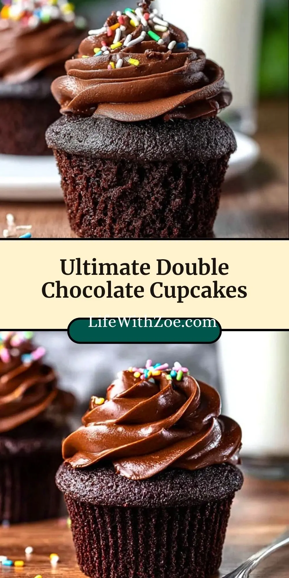 Ultimate Double Chocolate Cupcakes (3)