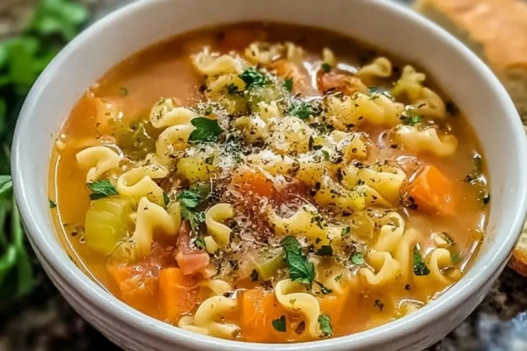Vegan Italian Penicillin Soup