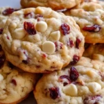 White Chocolate Cranberry Cookies