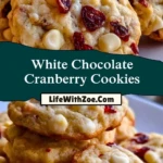 White Chocolate Cranberry Cookies (2)