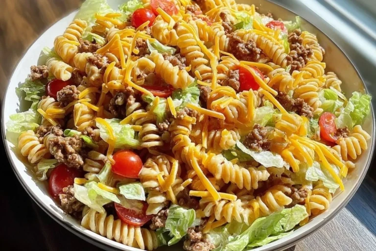 Big Mac Pasta Salad