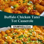 Buffalo Chicken Tater Tot Casserole (2)