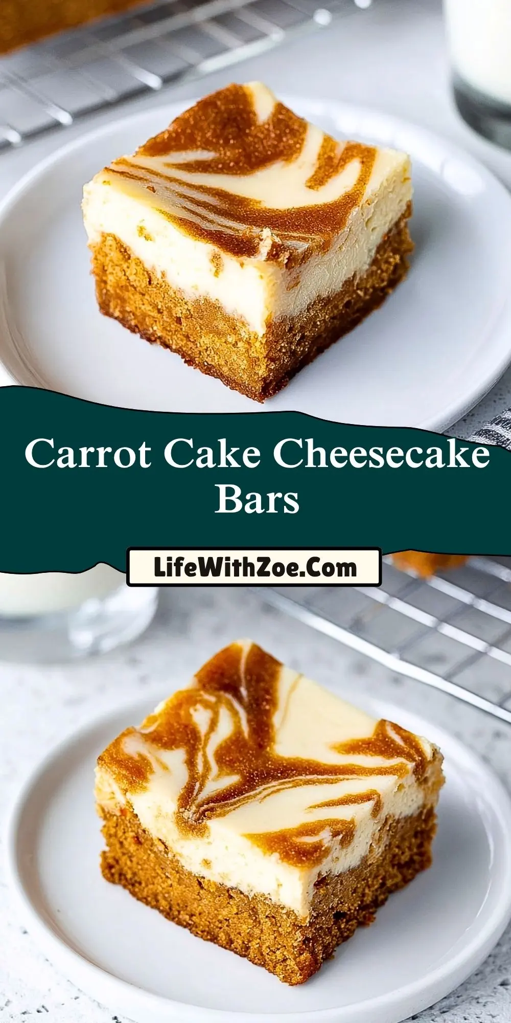 Carrot Cake Cheesecake Bars (2)