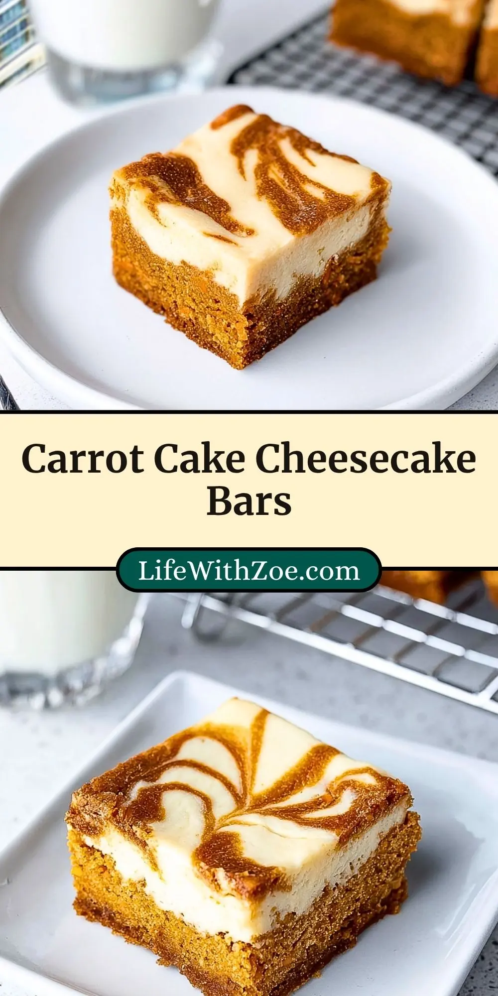 Carrot Cake Cheesecake Bars (3)