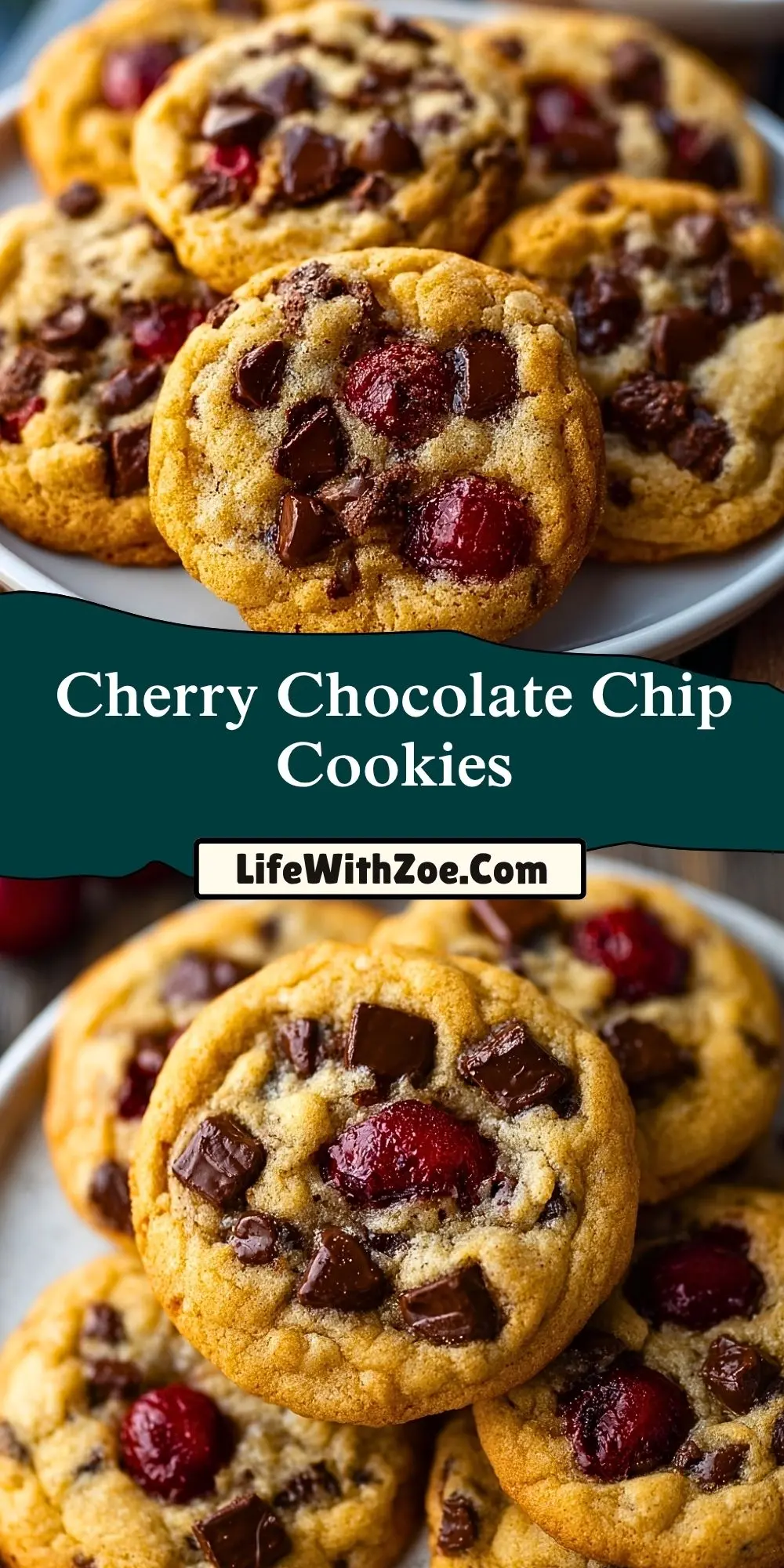 Cherry Chocolate Chip Cookies (2)