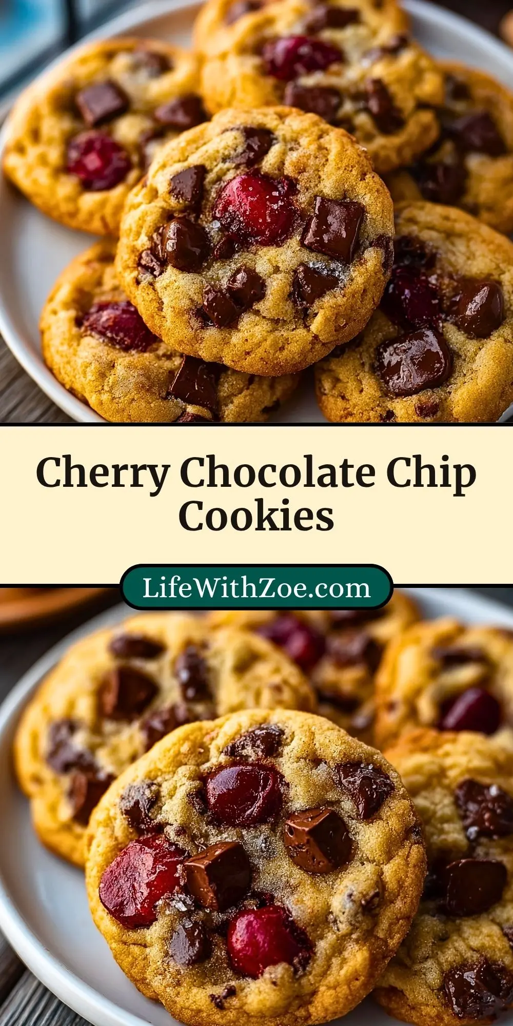 Cherry Chocolate Chip Cookies (3)