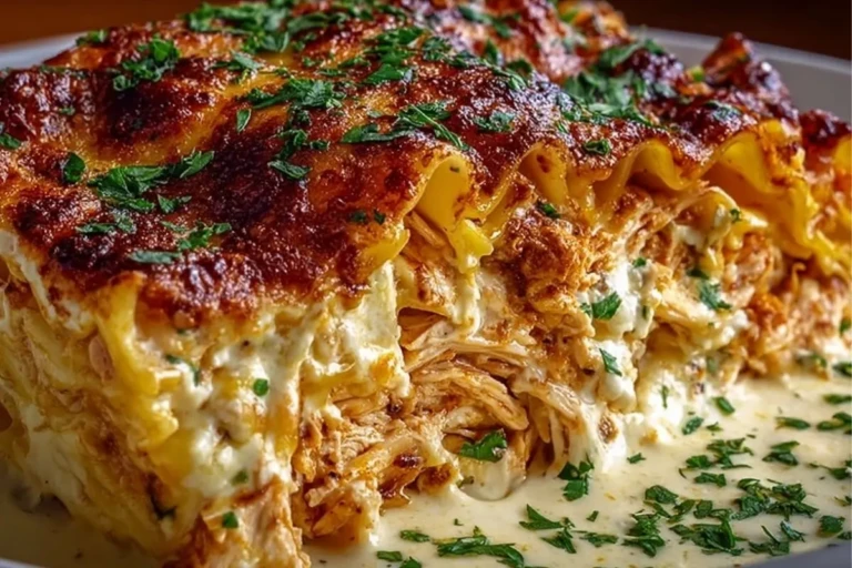 Chicken Lasagna Bake