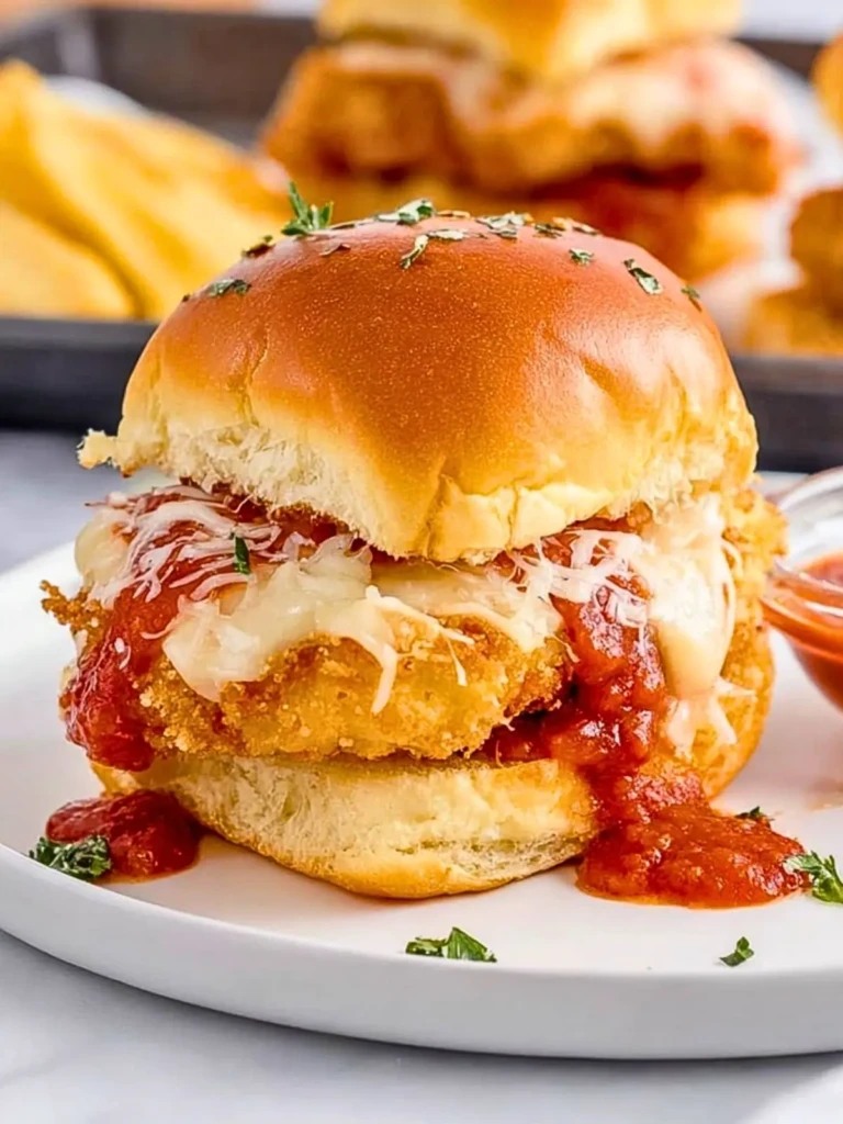 Chicken Parmesan Sliders (1)