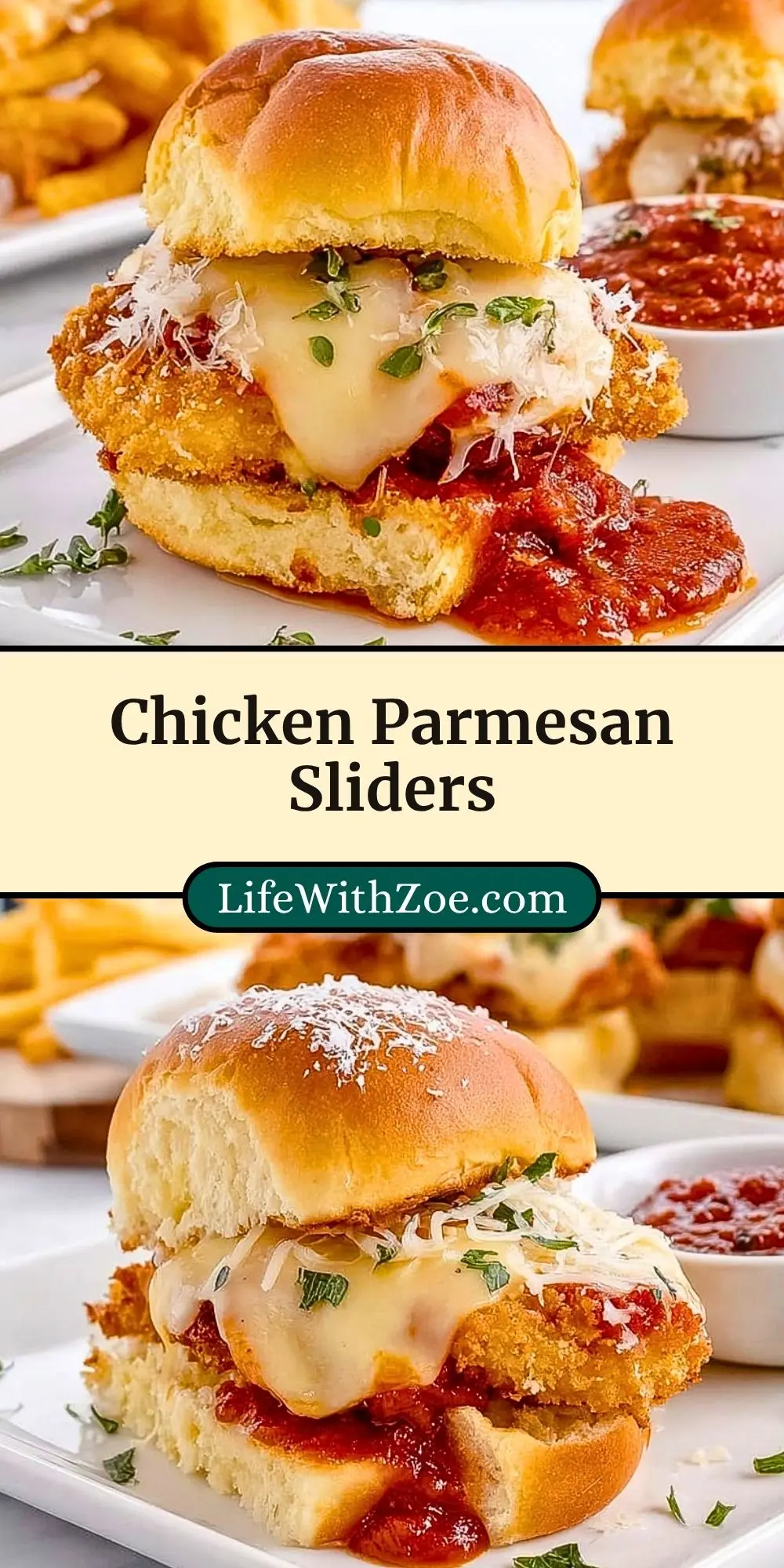 Chicken Parmesan Sliders (3)