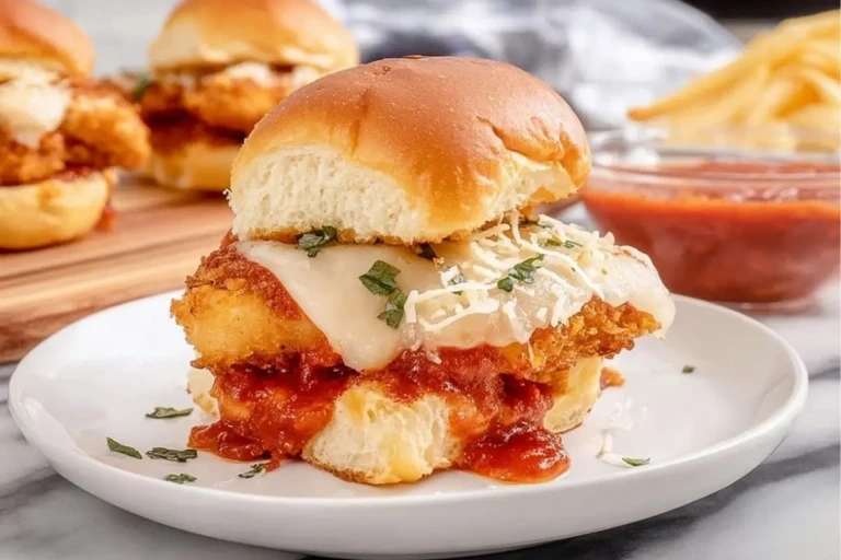 Chicken Parmesan Sliders