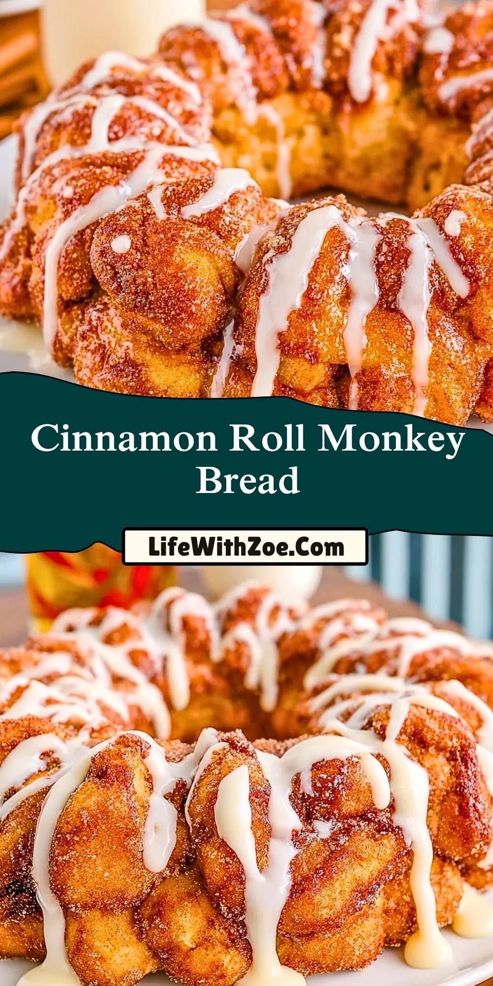 Cinnamon Roll Monkey Bread (2)