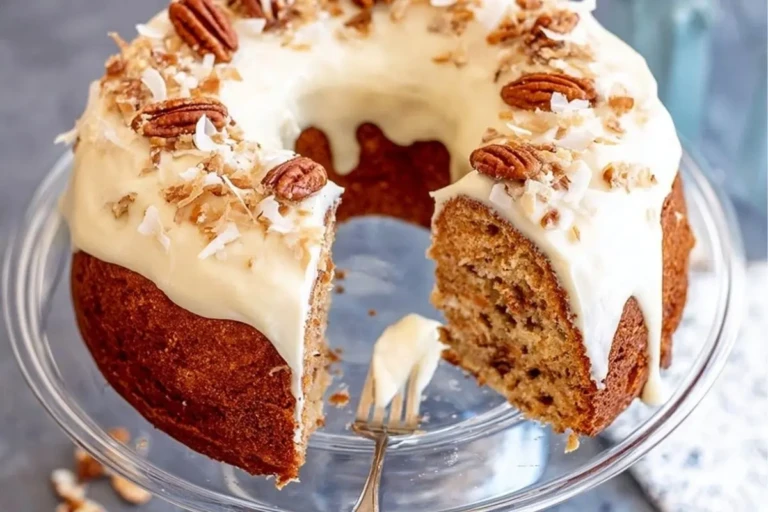 Coconut Hummingbird Easter Cake