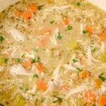Creamy Chicken & Rice Soup