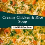 Creamy Chicken & Rice Soup (2)