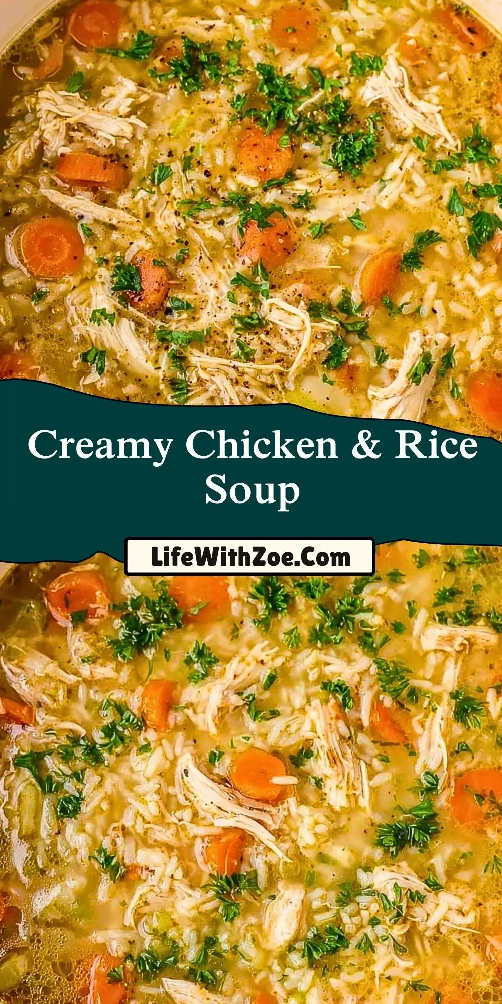 Creamy Chicken & Rice Soup (2)