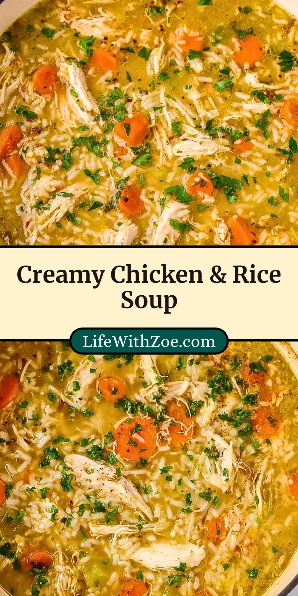 Creamy Chicken & Rice Soup (3)