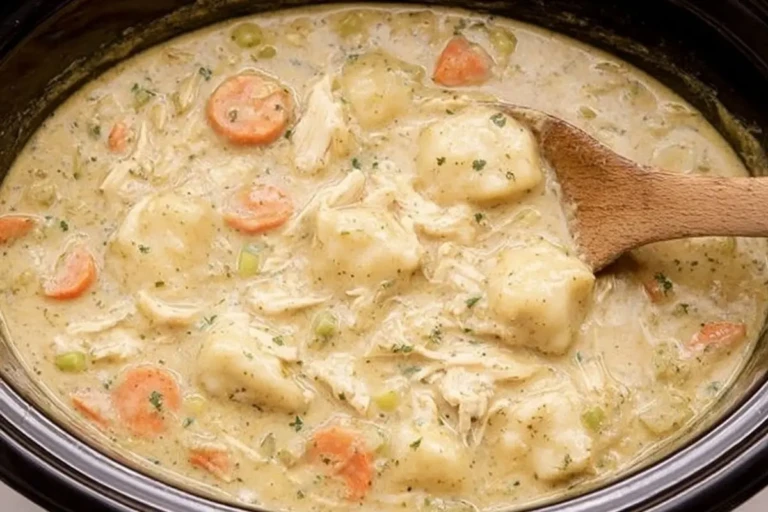 Crockpot Chicken and Dumplings