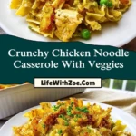 Crunchy Chicken Noodle Casserole With Veggies (2)