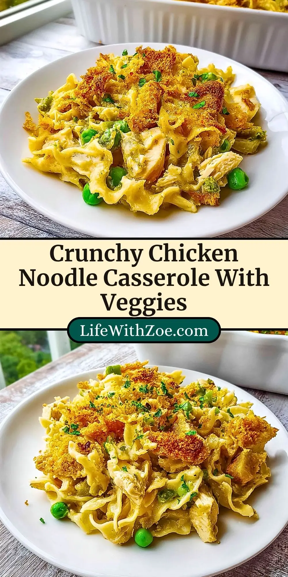 Crunchy Chicken Noodle Casserole With Veggies (3)