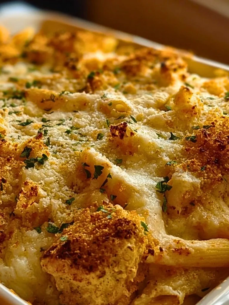 Dump and Bake Chicken Parmesan Casserole (1)