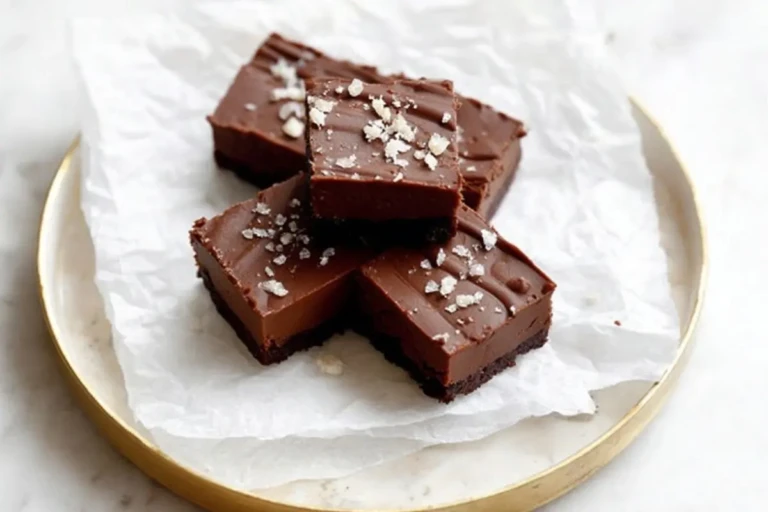 Easy High Protein Cottage Cheese Fudge