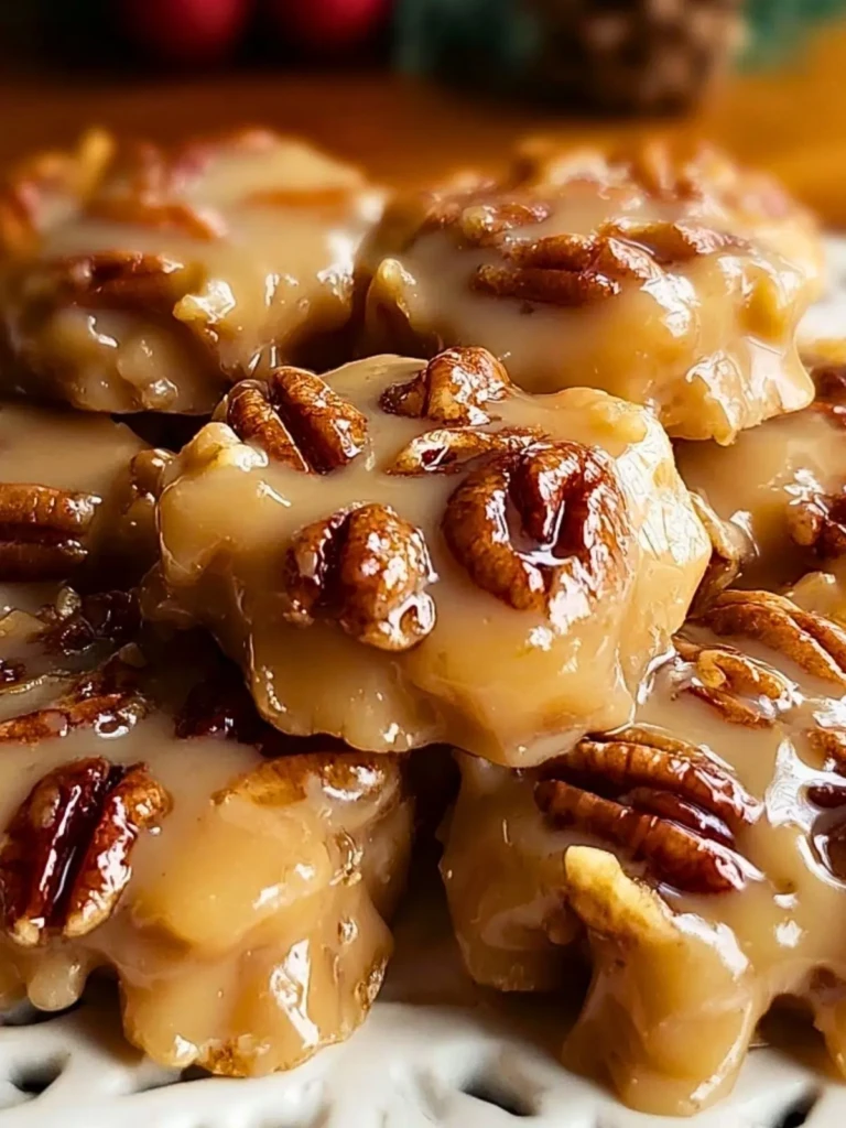 Easy Vanilla Pecan Pralines (1)