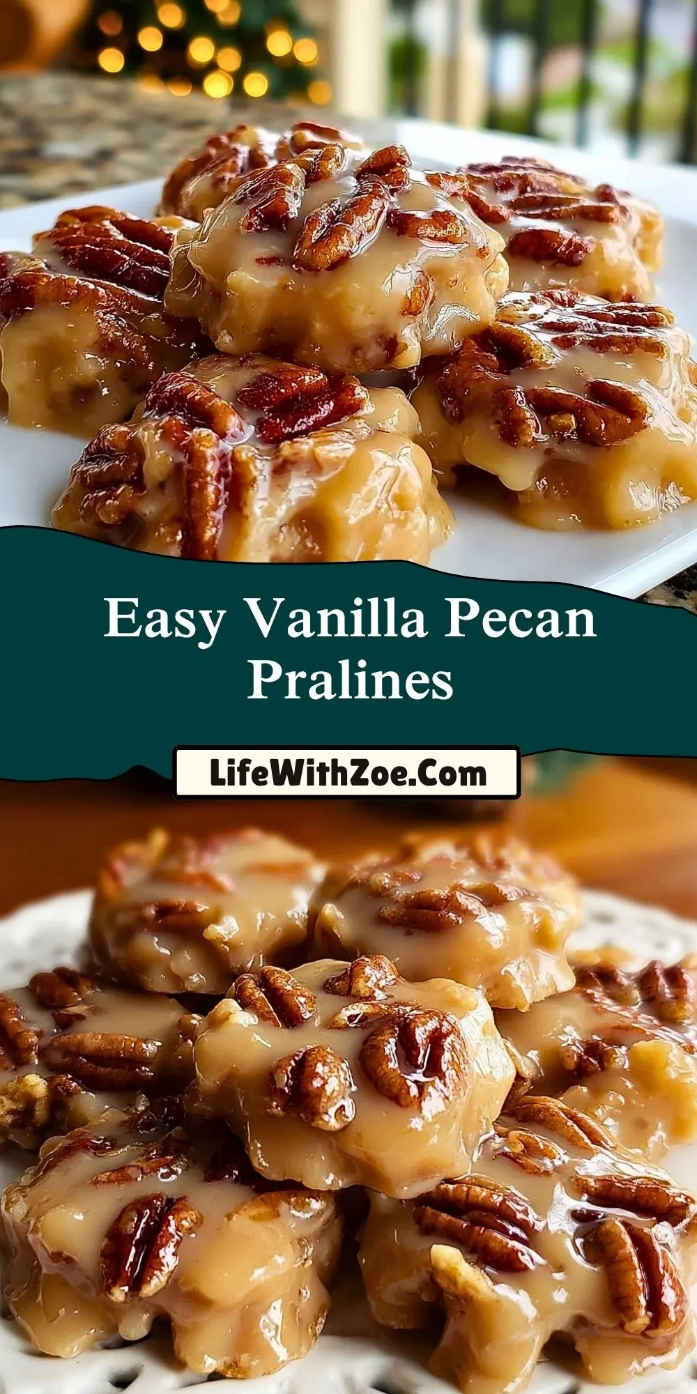 Easy Vanilla Pecan Pralines (2)
