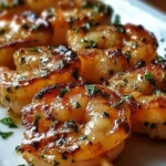 Garlic Parmesan Shrimp Skewers