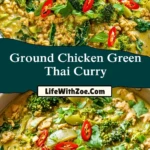 Ground Chicken Green Thai Curry (2)