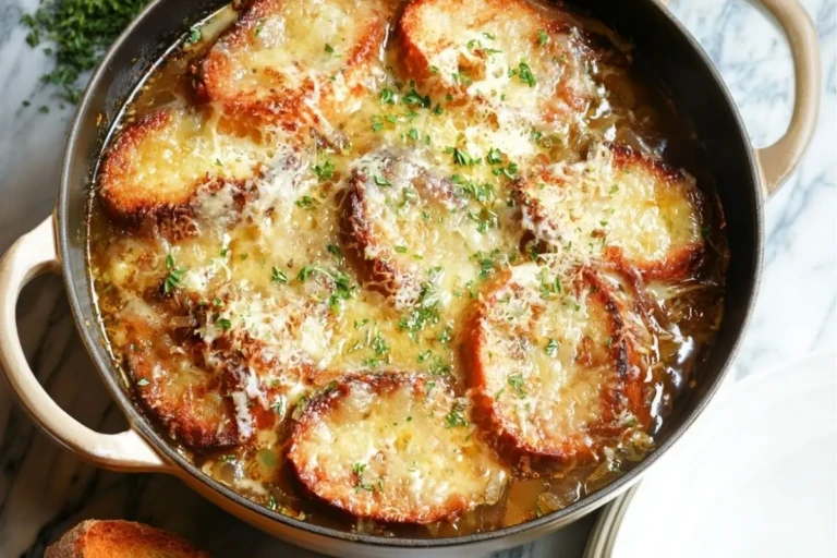 Homemade French Onion Soup