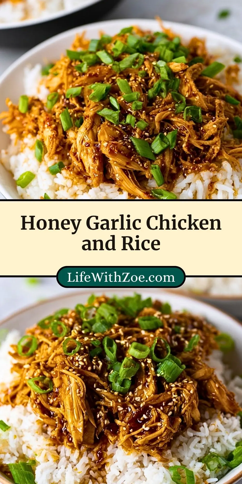 Honey Garlic Chicken and Rice (2)