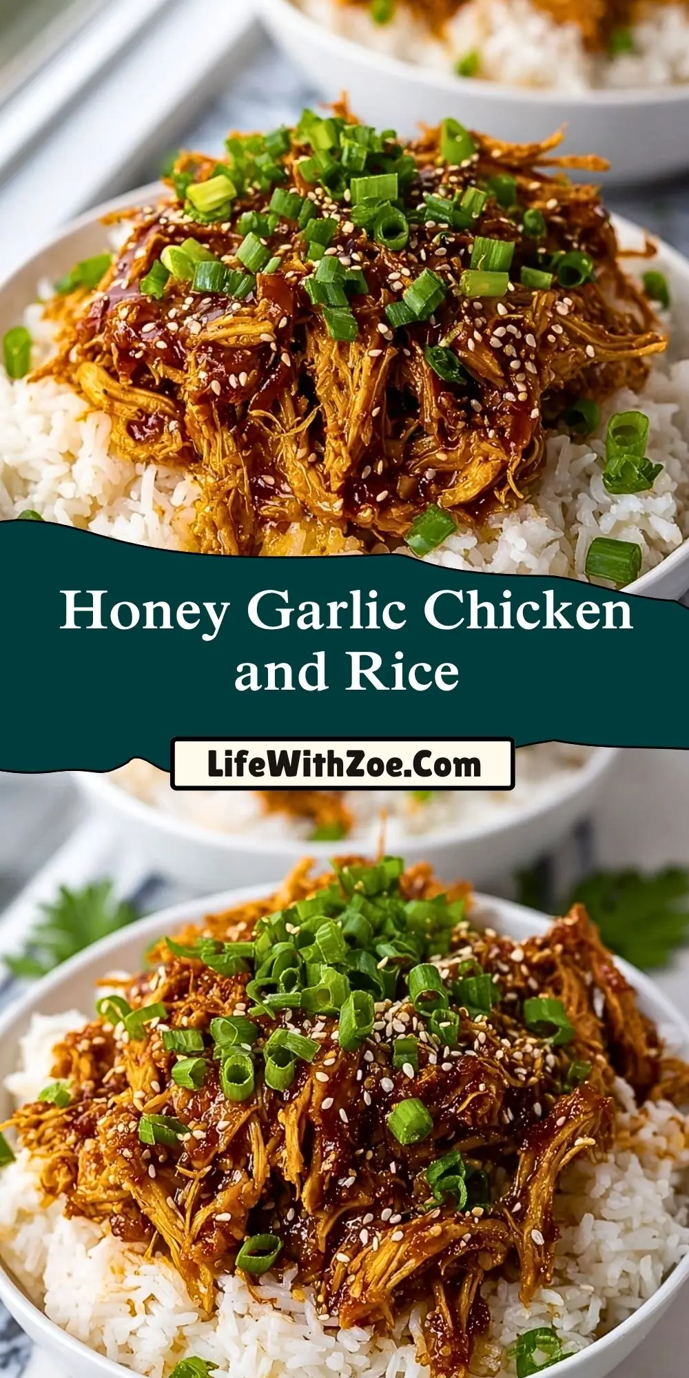 Honey Garlic Chicken and Rice (3)