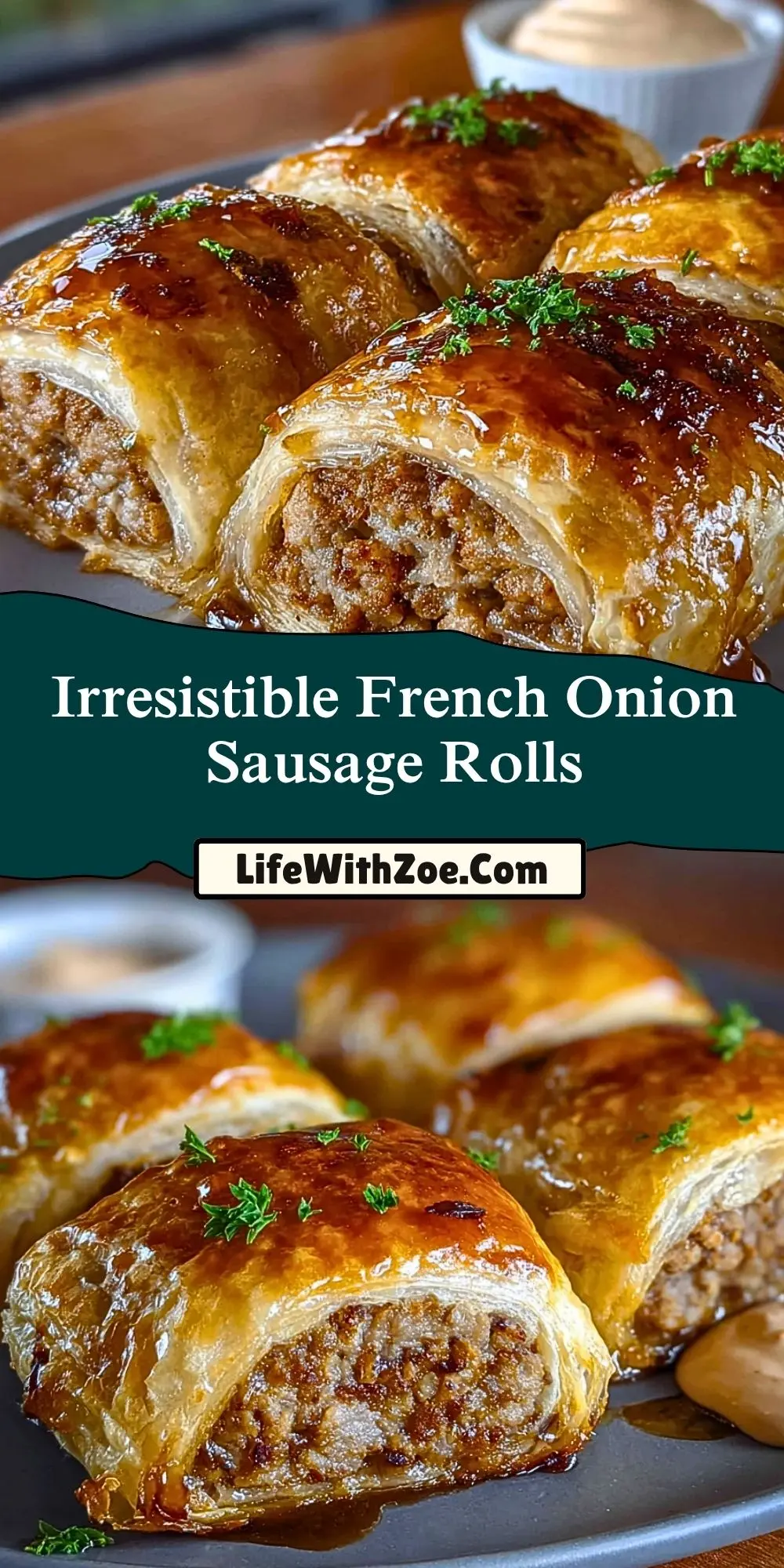 Irresistible French Onion Sausage Rolls (2)