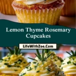 Lemon Thyme Rosemary Cupcakes (2)