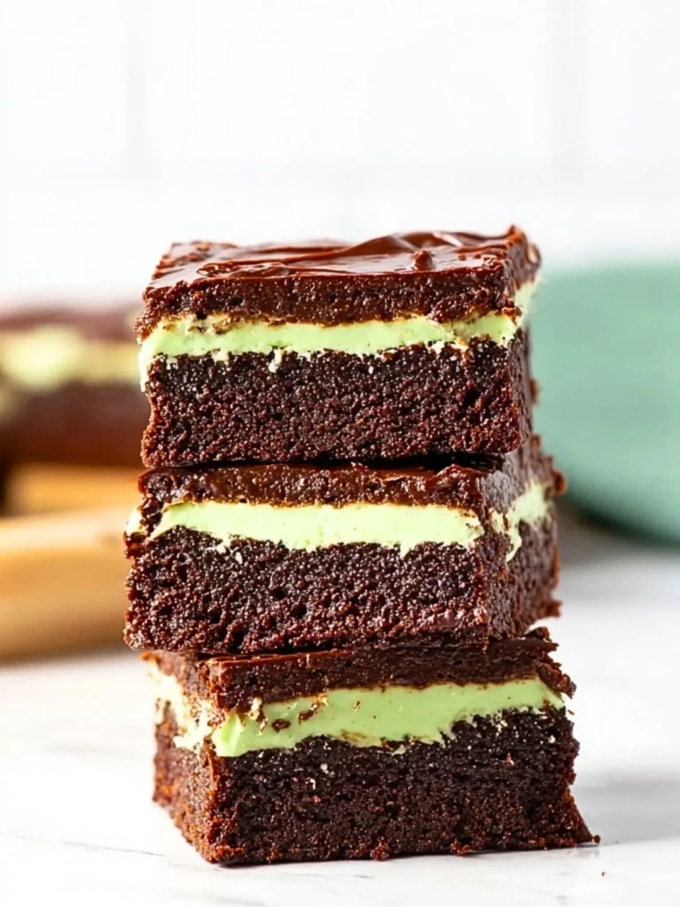 Mint Brownies (1)