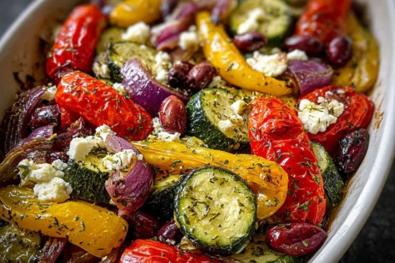 One Pan Greek Vegetables