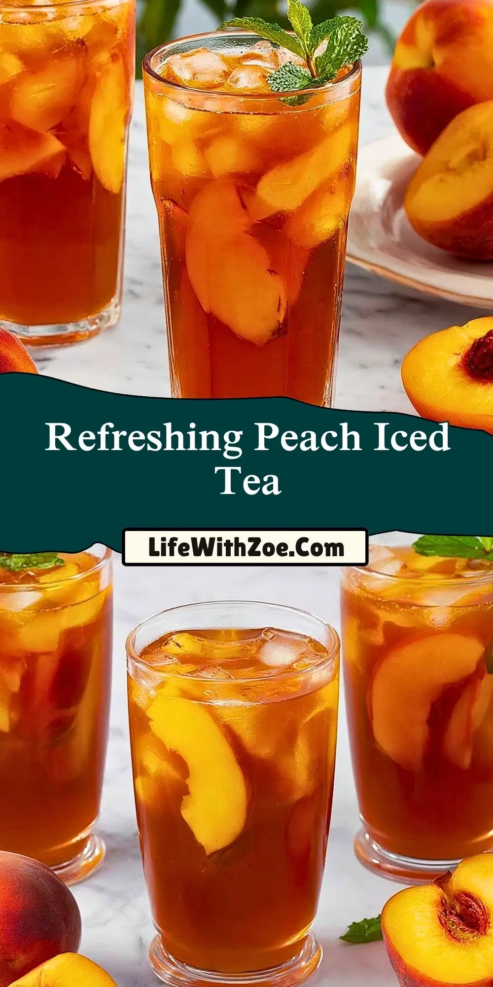 Refreshing Peach Iced Tea (2)