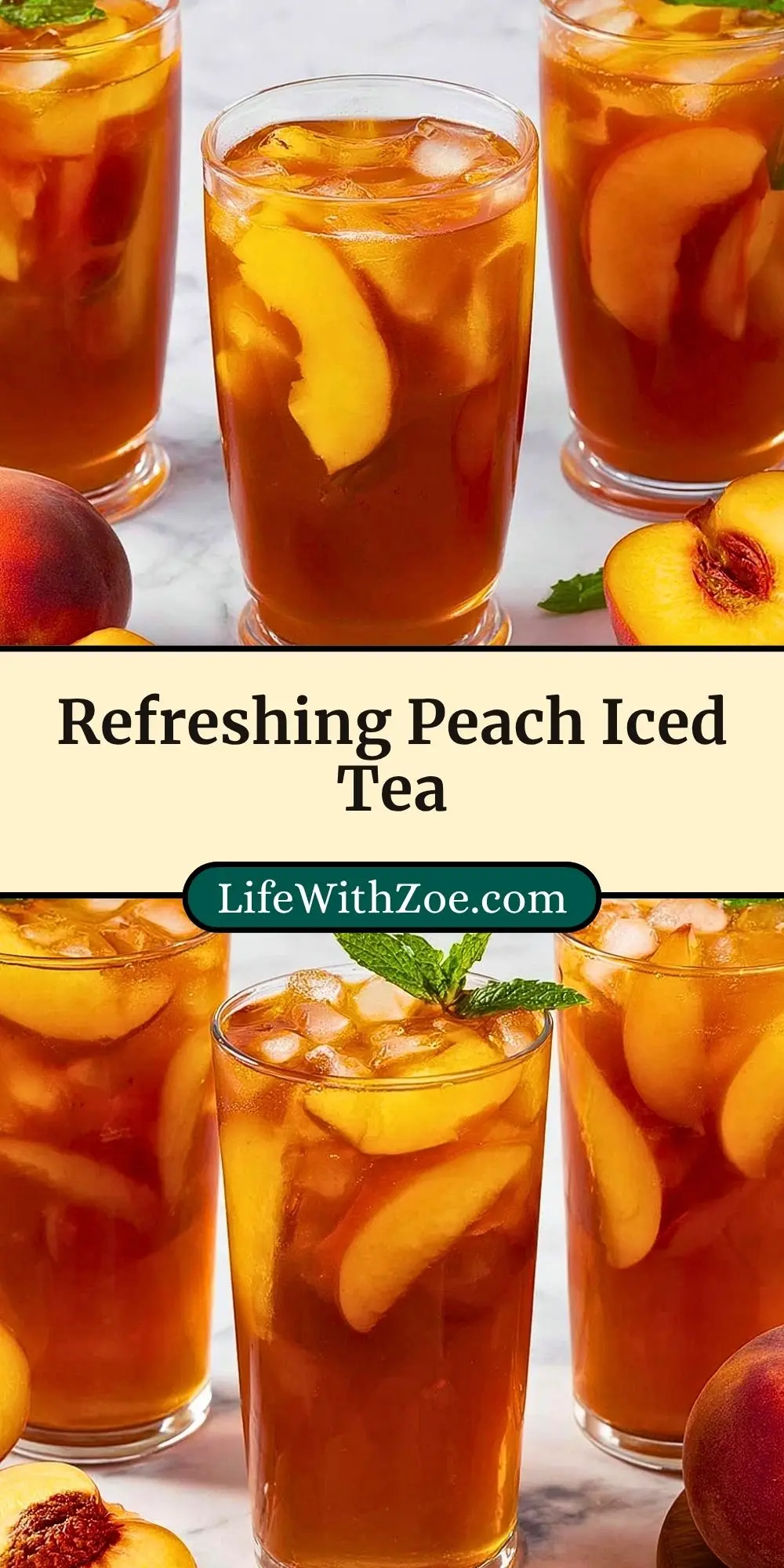 Refreshing Peach Iced Tea (3)