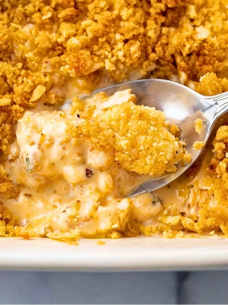 Ritz Cracker Chicken Casserolern (1)
