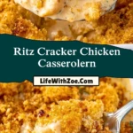 Ritz Cracker Chicken Casserolern (2)
