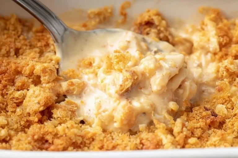 Ritz Cracker Chicken Casserolern