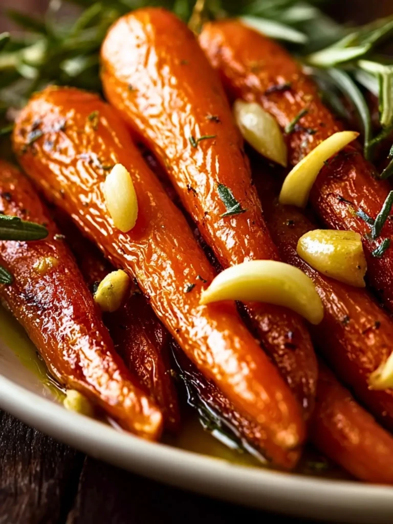 Roasted Carrots with Rosemary and Garlic (1)