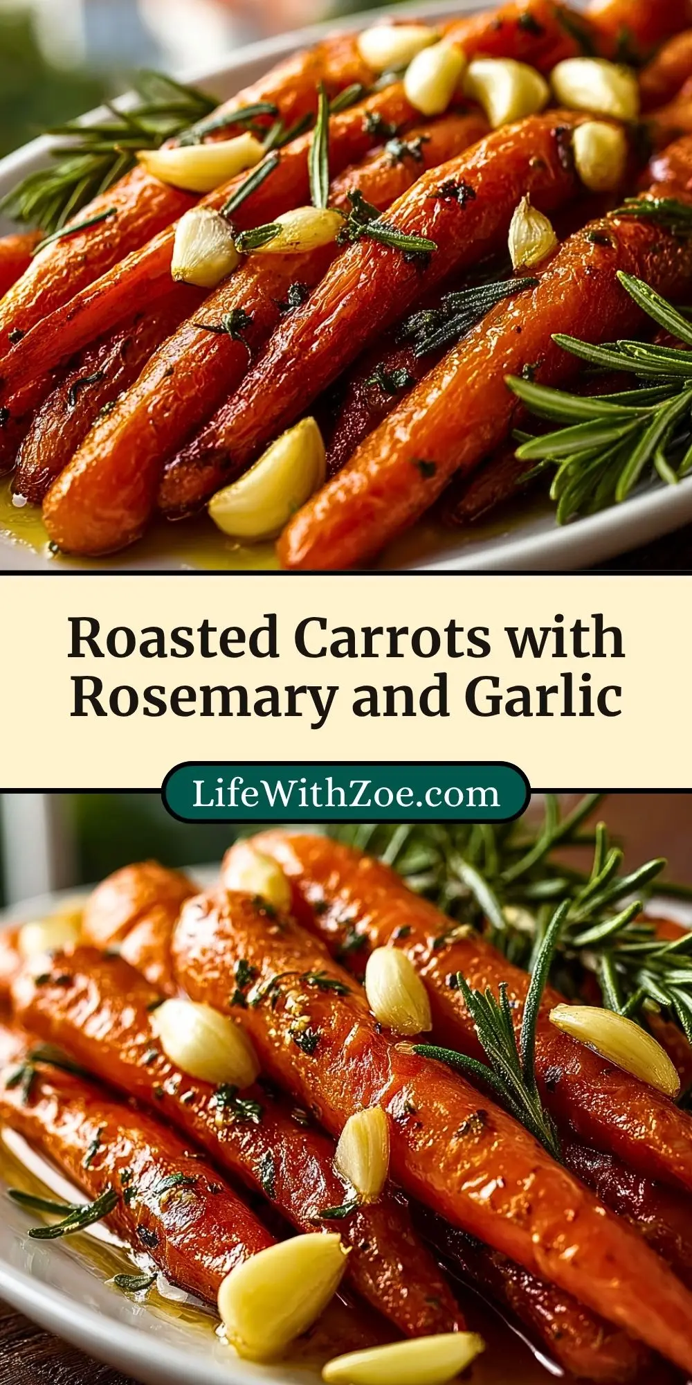 Roasted Carrots with Rosemary and Garlic (3)