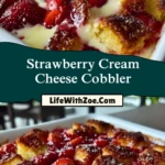 Strawberry Cream Cheese Cobbler (2)