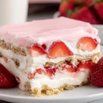 Strawberry Eclair Cake