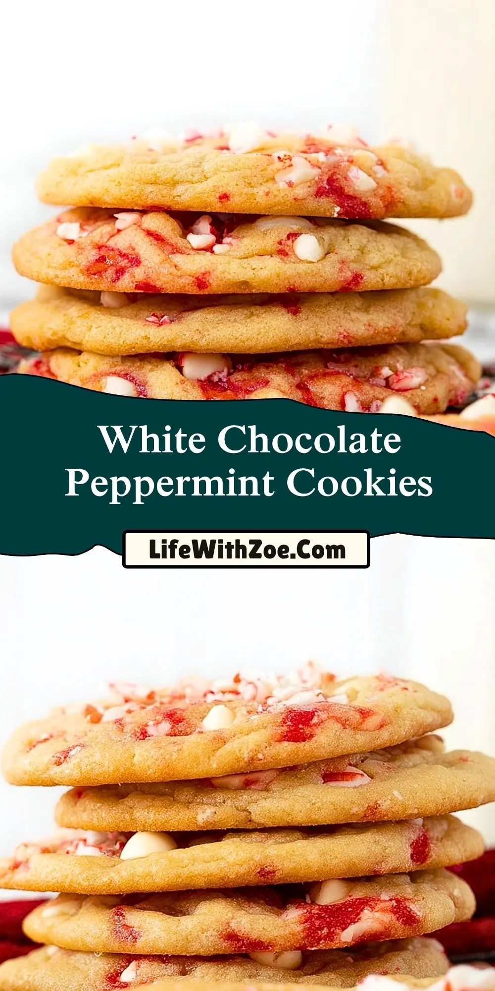 White Chocolate Peppermint Cookies (2)