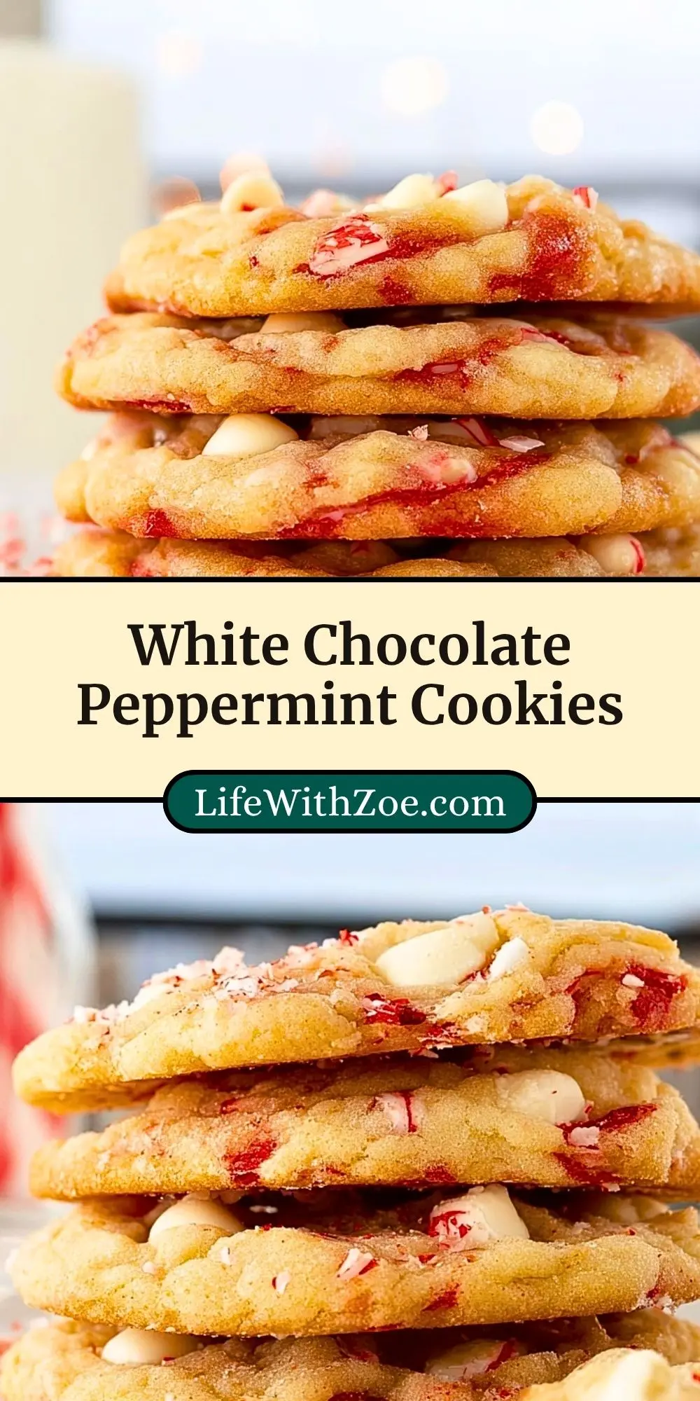 White Chocolate Peppermint Cookies (3)