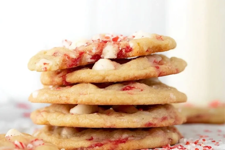 White Chocolate Peppermint Cookies