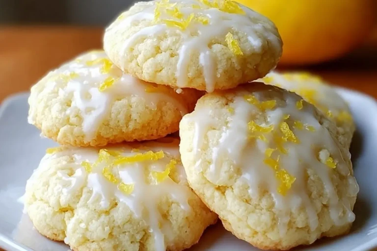 Zesty Lemon Meltaway Cookies